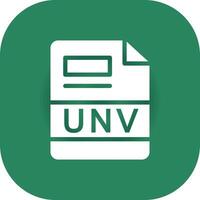 UNV Creative Icon Design vector