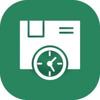 Delivery Time Creative Icon Design vector