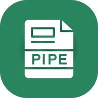 PIPE Creative Icon Design vector