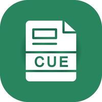 CUE Creative Icon Design vector