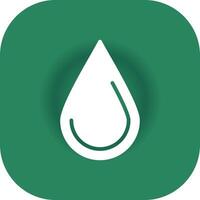 Water Drop Creative Icon Design vector