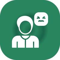 Cringe Creative Icon Design vector