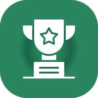 Trophy Creative Icon Design vector