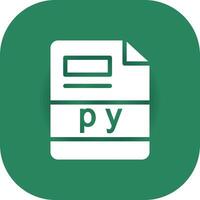 py Creative Icon Design vector