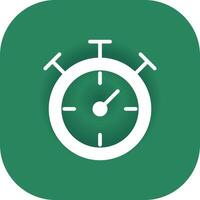 Stopwatch Creative Icon Design vector