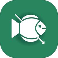 Spearfishing Creative Icon Design vector