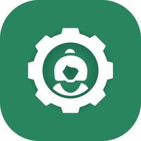 Resources Management Creative Icon Design vector