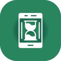 Time Tracker App Creative Icon Design vector
