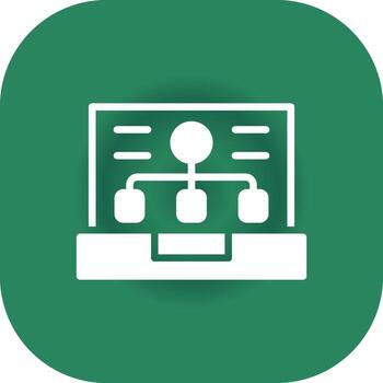 frente final desarrollo creativo icono diseño vector