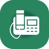 Telephone Creative Icon Design vector