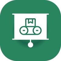 Machine Learning Creative Icon Design vector