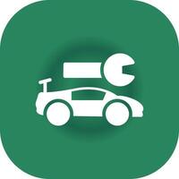 Car Service Creative Icon Design vector