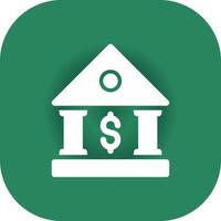 Bank Creative Icon Design vector