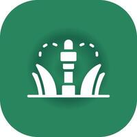 Sprinkler Creative Icon Design vector
