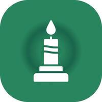 Candle Creative Icon Design vector