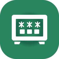 Safe Box Creative Icon Design vector