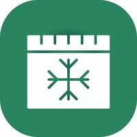 Winter Creative Icon Design vector