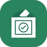 Vote Creative Icon Design vector