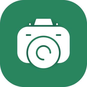 Camera Creative Icon Design vector