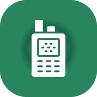 Walkie Talkie Creative Icon Design vector