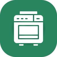 Stove Creative Icon Design vector