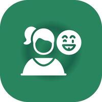 Joyful Creative Icon Design vector
