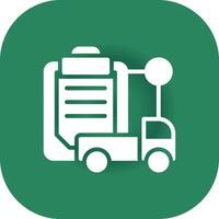 Logistic Creative Icon Design vector