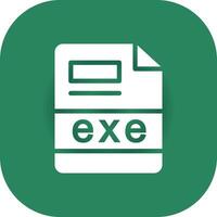 exe Creative Icon Design vector