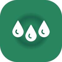 Drops Creative Icon Design vector