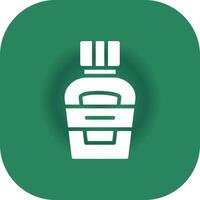 Canteen Creative Icon Design vector