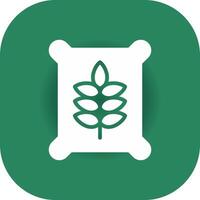 Seed Bag Creative Icon Design vector