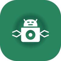 Robot Creative Icon Design vector