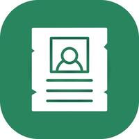 Wanted Creative Icon Design vector