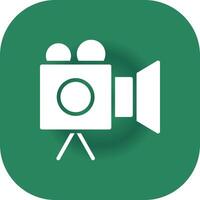 Video Camera Creative Icon Design vector