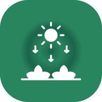 Photosynthesis Creative Icon Design vector