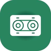 Vhs Creative Icon Design vector