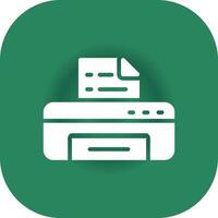 Printer Creative Icon Design vector