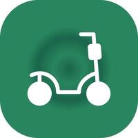 Scooter Creative Icon Design vector