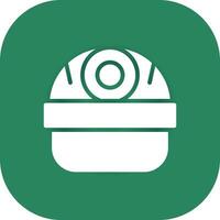 Helmet Creative Icon Design vector