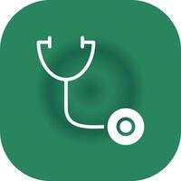 Stethoscope Creative Icon Design vector