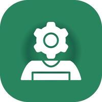 Technical Support Creative Icon Design vector