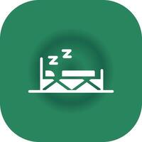 Sleep Creative Icon Design vector