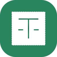 Text Box Creative Icon Design vector