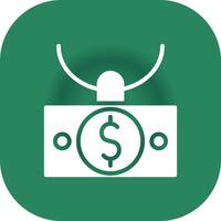 Money Laundering Creative Icon Design vector