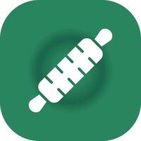 Rolling Pin Creative Icon Design vector