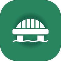 Bridge Creative Icon Design vector