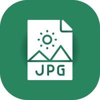 Jpg File Creative Icon Design vector