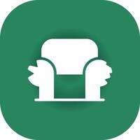 Sofa Creative Icon Design vector