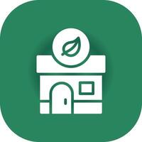 Eco House Creative Icon Design vector