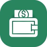 Pay Cash Creative Icon Design vector